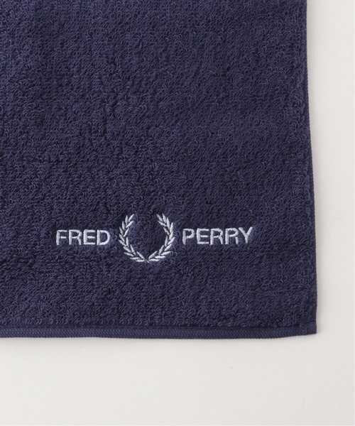 FRED PERRY（フレッドペリー）の「【FRED PERRY / フレッドペリー】パイルハンカチ（ハンカチ/ハンドタオル・メンズ・ブラック/ネイビー/カーキ/アイボリー/キャメル・FREE）」の13枚目の写真