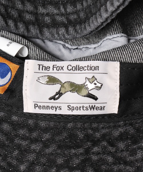 PENNEYS(ぺニーズ)の「PENNEYS/ペニーズ THE FOX HAT DENIM フォックスワッペン デニムバケットハット(ハット・メンズ・ライトブルー/ブラック/ブルー・L/S)」の15枚目の写真