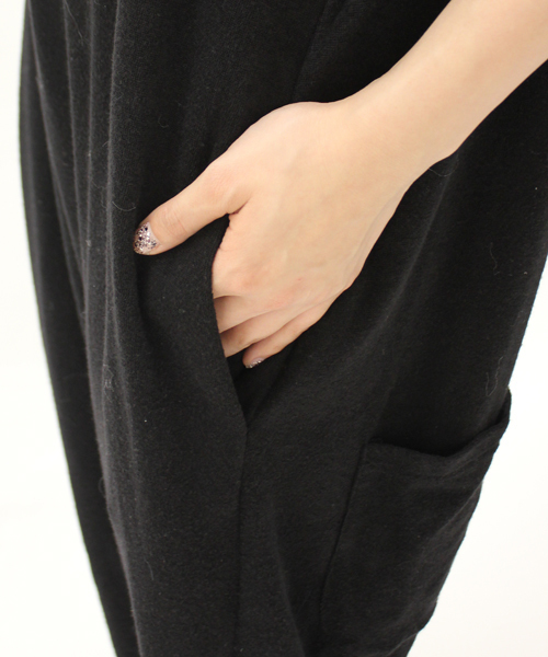 i(アイ)の「TOWEL ALL IN ONE(その他パンツ・レディース・ホワイト/ブラック・FREE)」の3枚目の写真