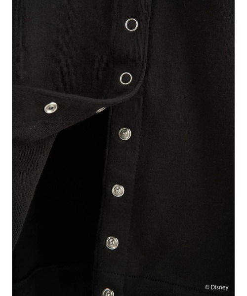 Disney（ディズニー）の「クルーネック裏毛カーディガン/Mickey（カーディガン/ボレロ・レディース・ブラック・L/M）」の5枚目の写真