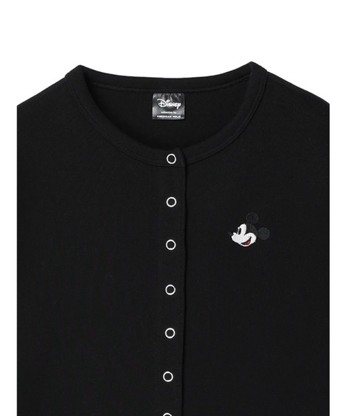 Disney（ディズニー）の「クルーネック裏毛カーディガン/Mickey（カーディガン/ボレロ・レディース・ブラック・L/M）」の21枚目の写真