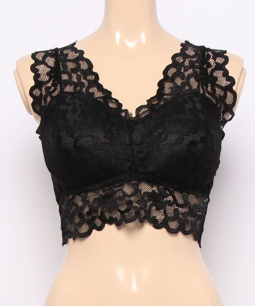 おしゃれスタ（オシャレスタ）の「寝ている時もおうち時間にも！ナイトブラ（ナイトブラ・レディース・ホワイト/ブラック/ピンク/イエロー/クリーム・FREE）」の6枚目の写真