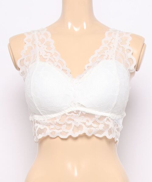 おしゃれスタ（オシャレスタ）の「寝ている時もおうち時間にも！ナイトブラ（ナイトブラ・レディース・ホワイト/ブラック/ピンク/イエロー/クリーム・FREE）」の7枚目の写真