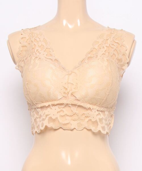 おしゃれスタ（オシャレスタ）の「寝ている時もおうち時間にも！ナイトブラ（ナイトブラ・レディース・ホワイト/ブラック/ピンク/イエロー/クリーム・FREE）」の8枚目の写真