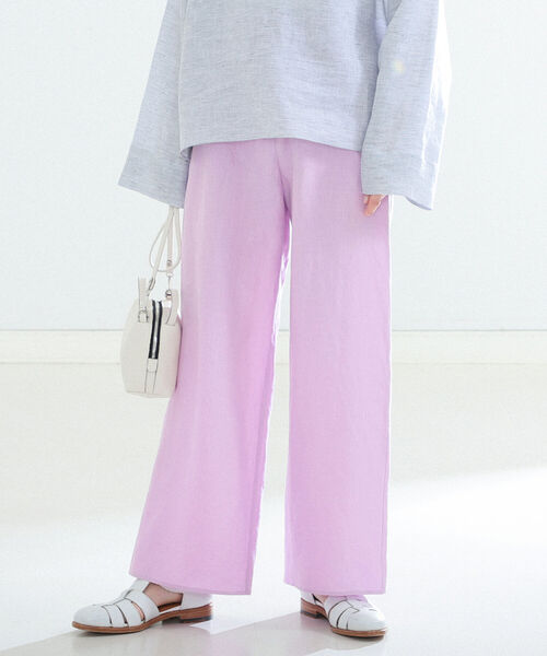 楽天市場】【SALE／60%OFF】Demi-Luxe BEAMS / リネン ワイド
