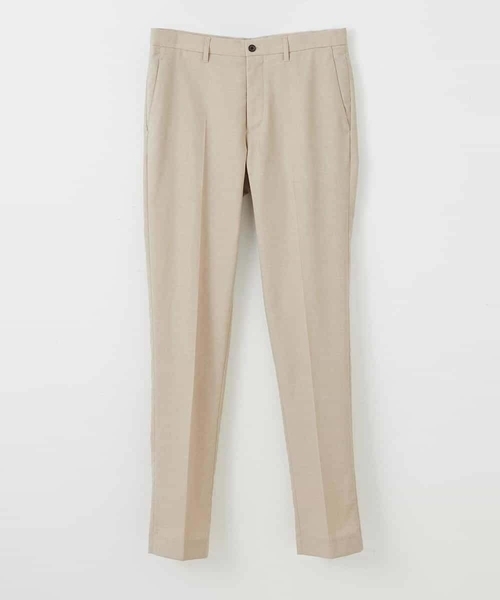 MICHEL KLEIN HOMME (ミッシェルクランオム)の「リネンスラックスパンツ(スラックス・メンズ・ベージュ/ネイビー/グレー・MEDIUM/LARGE/X-LARGE)」の19枚目の写真