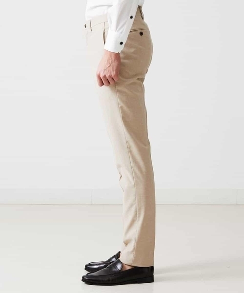 MICHEL KLEIN HOMME (ミッシェルクランオム)の「リネンスラックスパンツ(スラックス・メンズ・ベージュ/ネイビー/グレー・MEDIUM/LARGE/X-LARGE)」の18枚目の写真