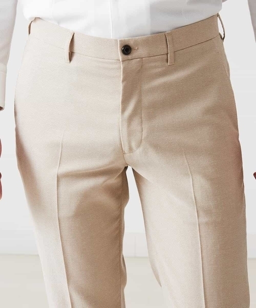 MICHEL KLEIN HOMME (ミッシェルクランオム)の「リネンスラックスパンツ(スラックス・メンズ・ベージュ/ネイビー/グレー・MEDIUM/LARGE/X-LARGE)」の15枚目の写真
