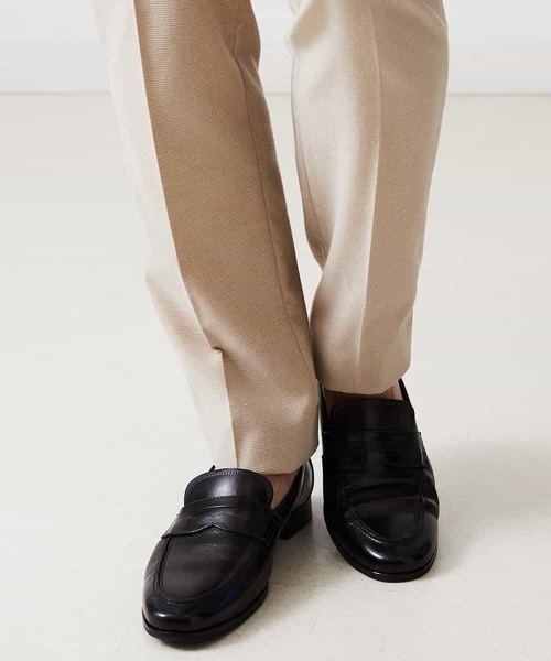 MICHEL KLEIN HOMME (ミッシェルクランオム)の「リネンスラックスパンツ(スラックス・メンズ・ベージュ/ネイビー/グレー・MEDIUM/LARGE/X-LARGE)」の13枚目の写真