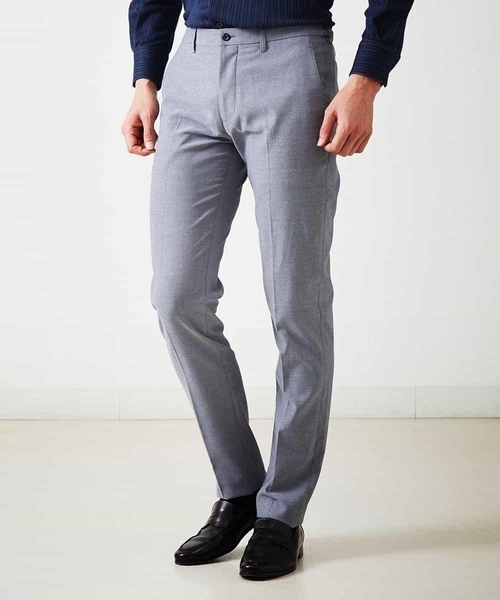 MICHEL KLEIN HOMME (ミッシェルクランオム)の「リネンスラックスパンツ(スラックス・メンズ・ベージュ/ネイビー/グレー・MEDIUM/LARGE/X-LARGE)」の8枚目の写真