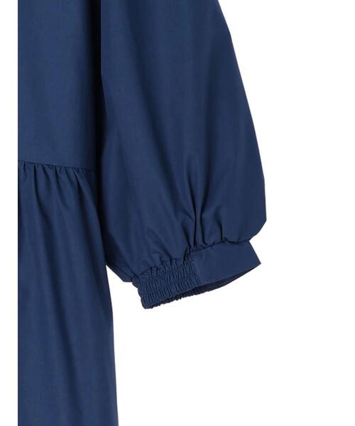 ESCAR（エスカー）の「・ESCAR ボリュームスリーブシャツワンピース（ワンピース・レディース・ネイビー/モカ/グリーン系その他2・FREE）」の11枚目の写真