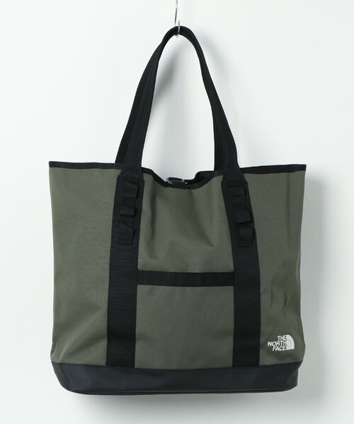 THE NORTH FACE（ザノースフェイス）の「THE NORTH FACE Fieludens Gear Tote S NM82202（アウトドアグッズ・メンズ・ブラック/オリーブ・FREE）」の8枚目の写真