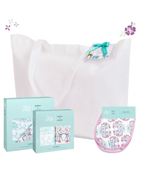 Bambi ギフトセット Disney ディズニー ベビーギフト Aden Anais エイデンアンドアネイ のファッション通販 Zozotown