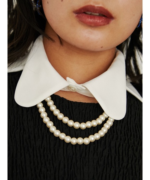 PAMEO POSE（パメオポーズ）の「W Collar Necklace Ⅱ