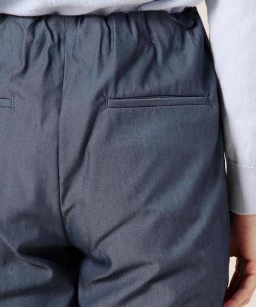 BEAUTY&YOUTH UNITED ARROWS（ビューティーアンドユースユナイテッドアローズ）の「BYTF リヨセルナイロン ウエストギャザー9分丈パンツ◆（その他パンツ・レディース・コバルトブルー/ブラック/グレー・SMALL/MEDIUM）」の10枚目の写真