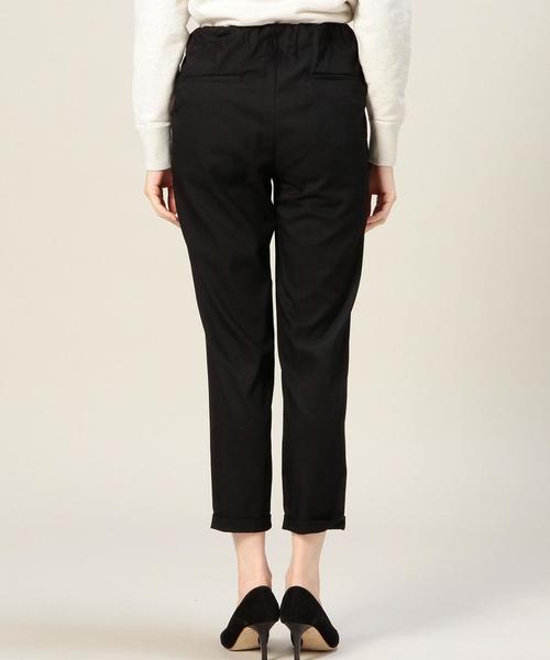 BEAUTY&YOUTH UNITED ARROWS（ビューティーアンドユースユナイテッドアローズ）の「BYTF リヨセルナイロン ウエストギャザー9分丈パンツ◆（その他パンツ・レディース・コバルトブルー/ブラック/グレー・SMALL/MEDIUM）」の13枚目の写真