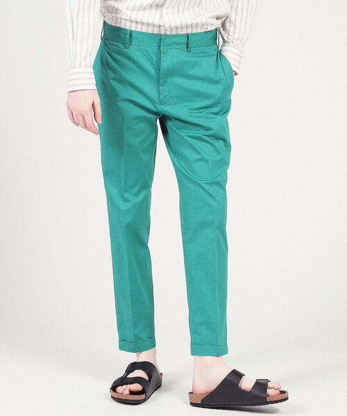 TOMORROWLAND (トゥモローランド)の「コットンポリウレタン バックシャーリングスリムテーパードパンツ(その他パンツ・メンズ・ライトグレー/ブラック/ライトグリーン/カーキ/ダークブルー/ネイビー・XS/S/M/L)」の10枚目の写真