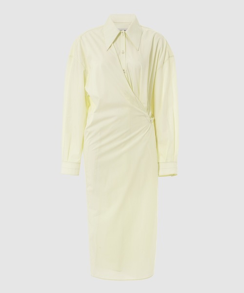LEMAIRE（ルメール）の「TWISTED DRESS（ドレス・レディース・レモンイエロー・36/34）」の3枚目の写真