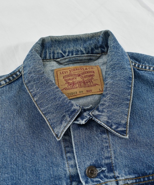 Levi's(リーバイス)の「【ヴィンテージ古着】90's Levi's / リーバイス 70503-04 デニムジャケット(デニムジャケット・メンズ・ブルー・LARGE)」の7枚目の写真