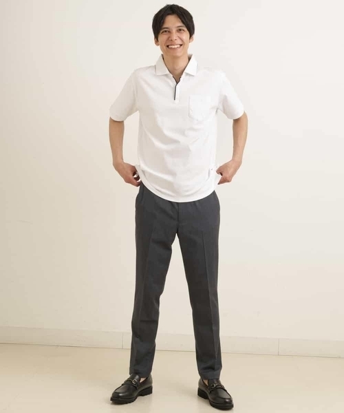 a.v.v（アーヴェヴェ）の「【S-XXL】スマートスラックス（アンクル丈）（スラックス・メンズ・ネイビー/グレー/ブラック・46/44/48/50）」の20枚目の写真