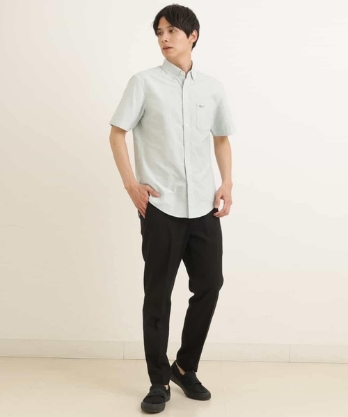 a.v.v（アーヴェヴェ）の「【S-XXL】スマートスラックス（アンクル丈）（スラックス・メンズ・ネイビー/グレー/ブラック・46/44/48/50）」の4枚目の写真