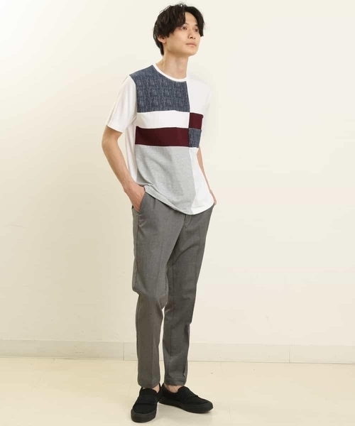 a.v.v（アーヴェヴェ）の「【S-XXL】スマートスラックス（アンクル丈）（スラックス・メンズ・ネイビー/グレー/ブラック・46/44/48/50）」の15枚目の写真