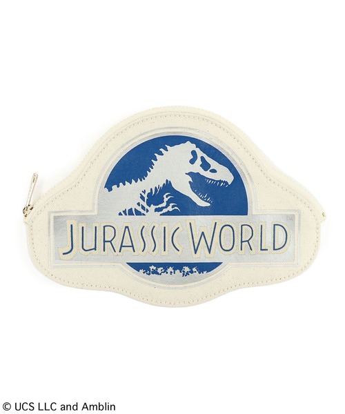 ACCOMMODE（アコモデ）の「Jurassic World ラバープリントポーチ（ポーチ・レディース・ブルー/ベージュ/シルバー・FREE）」の7枚目の写真