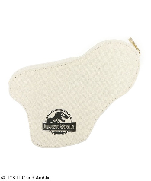 ACCOMMODE（アコモデ）の「Jurassic World ラバープリントポーチ（ポーチ・レディース・ブルー/ベージュ/シルバー・FREE）」の8枚目の写真