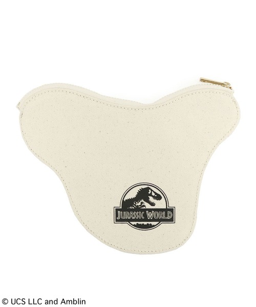 ACCOMMODE（アコモデ）の「Jurassic World ラバープリントポーチ（ポーチ・レディース・ブルー/ベージュ/シルバー・FREE）」の9枚目の写真