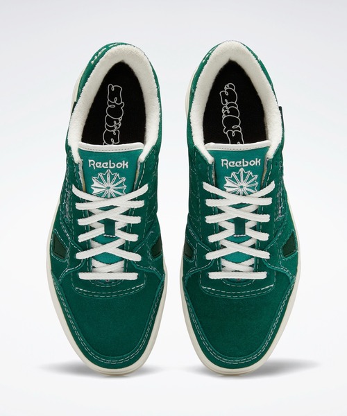 Reebok(リーボック)の「LT コート / LT Court(スニーカー・メンズ・グリーン系その他/ブラック×ホワイト・24.0cm/25.0cm/25.5cm/26.0cm/26.5cm/27.0cm/27.5cm/28.0cm/28.5cm)」の8枚目の写真