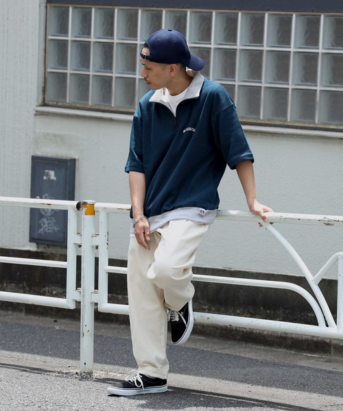 BEN DAVIS（ベンデイビス）の「【BEN DAVIS】ハーフジップカットソー（その他トップス・メンズ・グレー/ブラウン/ダークグレー/ロイヤルブルー・L/S/M/XL）」の10枚目の写真