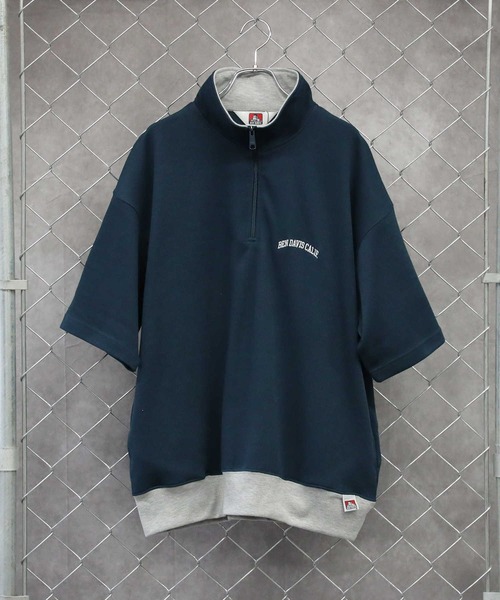 BEN DAVIS（ベンデイビス）の「【BEN DAVIS】ハーフジップカットソー（その他トップス・メンズ・グレー/ブラウン/ダークグレー/ロイヤルブルー・L/S/M/XL）」の12枚目の写真