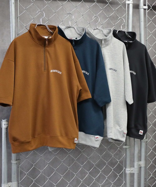 BEN DAVIS（ベンデイビス）の「【BEN DAVIS】ハーフジップカットソー（その他トップス・メンズ・グレー/ブラウン/ダークグレー/ロイヤルブルー・L/S/M/XL）」の15枚目の写真