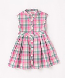 ケイトスペード　マドラス　ワンピース　チェック　120 新品　ピンク kate spade new york kids（ケイトスペードニューヨーク）の