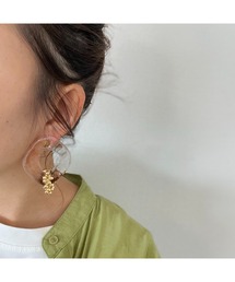 【marihori】ジェルネイル マット 大ぶりリングピアス(MA)
