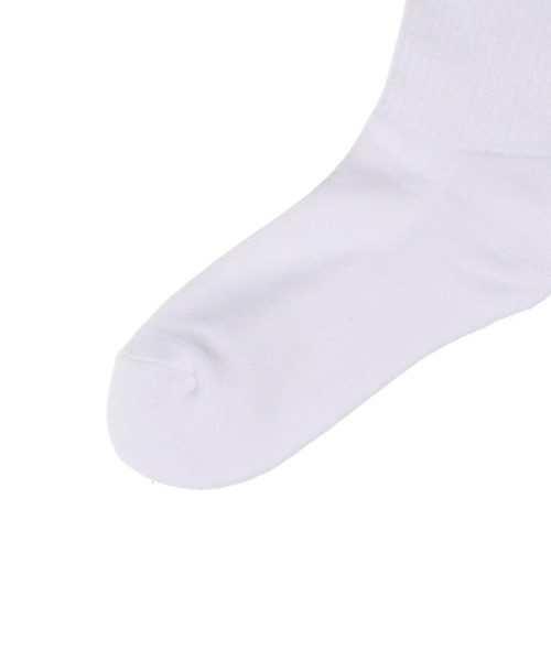 X-girl(エックスガール)の「CANDY LOGO RIB SOCKS/ロゴ刺繍/靴下 リブソックス(ソックス/靴下・レディース・ホワイト/ブラック/グリーン・ONE SIZE)」の15枚目の写真