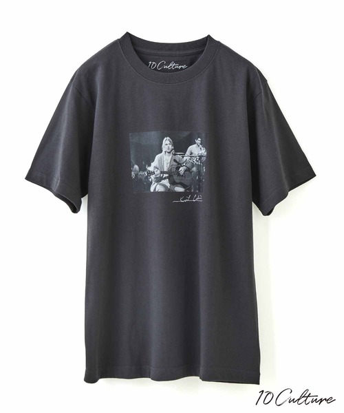 ADAM ET ROPE'（アダムエロペ）の「【KURT COBAIN×10 Culture】SMALL PHOTO T（Tシャツ/カットソー・メンズ・ブラック/ブラック系その他2/ホワイト系その他/ブラック系その他/ホワイト/ホワイト系その他2・M/XL/L）」の6枚目の写真