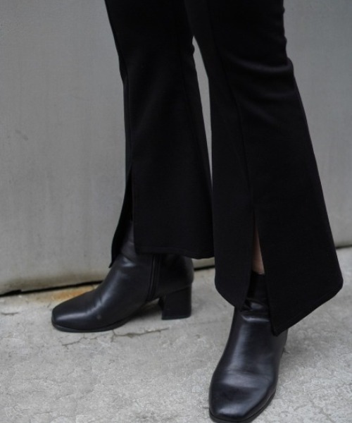 ADDICT NOIR（アディクトノアー）の「ADDICT NOIR/アディクト ノアー/Flare Pants（その他パンツ・レディース・ブラック・FREE）」の3枚目の写真
