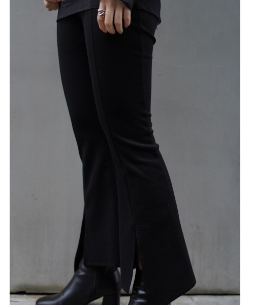 ADDICT NOIR（アディクトノアー）の「ADDICT NOIR/アディクト ノアー/Flare Pants（その他パンツ・レディース・ブラック・FREE）」の2枚目の写真