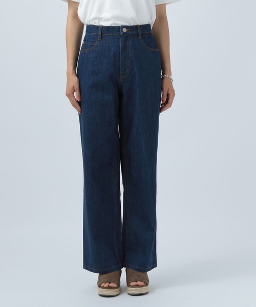 BAYFLOW(ベイフロー)の「【BAYFLOW DENIM】ワイドパンツ(その他パンツ・レディース・ライトブルー/ネイビー/チャコール・SMALL/MEDIUM/LARGE)」の10枚目の写真