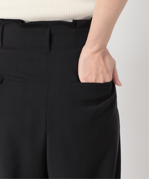 Noble(ノーブル)の「《追加》ハイウエストカーブシルエットパンツ 2(その他パンツ・レディース・ブラック/ブラウン・36/38/40)」の15枚目の写真
