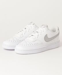 NIKE | NIKE ナイキ W COURT VISION LOW コート ビジョン LOW WCD5434 ABC-MART限定 *111WHTE/MSILV(スニーカー)