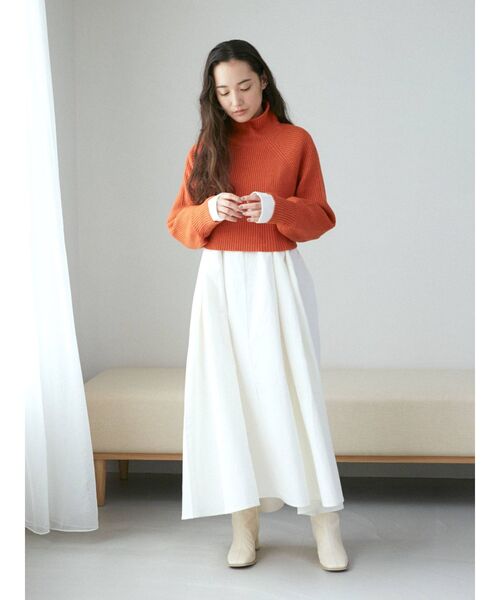 Ungrid（アングリッド）の「バックリボンニットセットワンピース