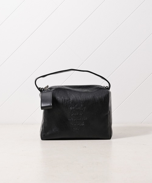 Actually（アクチュアリー）の「【手洗い可能】ウォッシャブル ワンハンドル 2WAYショルダー（ショルダーバッグ・レディース・ブラック/シルバー・フリー）」の5枚目の写真