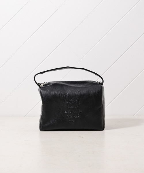 Actually（アクチュアリー）の「【手洗い可能】ウォッシャブル ワンハンドル 2WAYショルダー（ショルダーバッグ・レディース・ブラック/シルバー・フリー）」の3枚目の写真