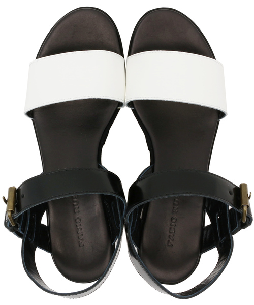 FABIO RUSCONI（ファビオルスコーニ）の「FABIO RUSCONI モノトーンサンダル（サンダル・レディース・ブラック・37/35/36）」の6枚目の写真