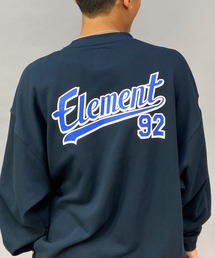 【ムラサキスポーツ別注】ELEMENT/エレメント ワイドシルエット クルーネックスウェット/トレーナー BC022-030