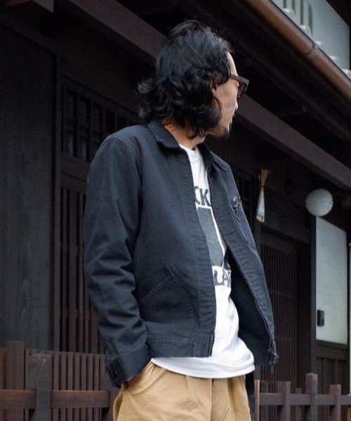 Lee(リー)の「narifuri × Lee 高耐久ストレッチデニム 91-B(デニムジャケット・メンズ・ブラック/インディゴブルー・SMALL/LARGE)」の1枚目の写真