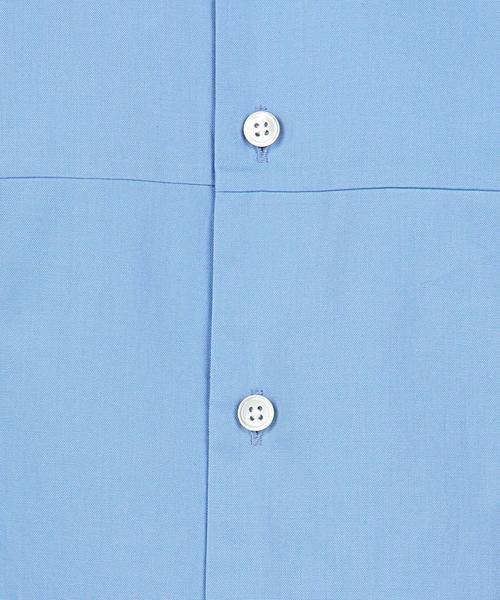 EN ROUTE(アンルート)の「ENR オックス ノーカラーシャツ●(シャツ/ブラウス・メンズ・ホワイト/ロイヤルブルー・2/1/3)」の11枚目の写真