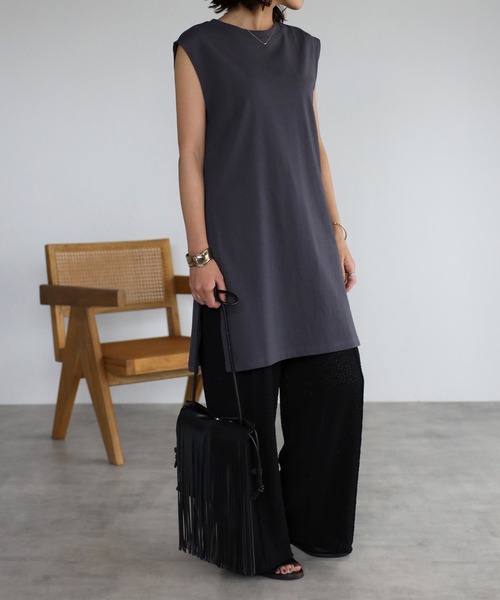 mi via loca（ミヴィアロカ）の「フラワーレースセンターシームパンツ（その他パンツ・レディース・ブラック/ベージュ/キナリ・FREE）」の19枚目の写真